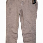 LOGO By Lori Goldstein Logo Lori Goldstein Tan Acid Wash Boyfriend Fit Jeans Womens 12 Casual Baggy Photo 0