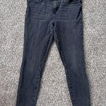 Loft Black Light Wash Skinny Jeans Jeggings Stretch Casual Neutral 31 12 Photo 0