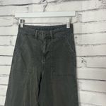 American Eagle  Baggy Wide Leg Black Pants Super High Rise Women’s 000 Retro Y2K Photo 6