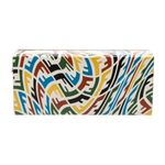 Fendi  X Sarah Coleman Multicolor Vitello Vertigo Zucca Horizontal Box Bag Clutch Photo 3
