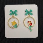 Disney “The Little Mermaid” Ariel Drop Earrings Photo 1