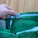 Abercrombie & Fitch Womens Green Mini Chino Shorts Size 10 Preppy Classic Photo 6