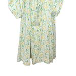 Damson Madder Edwina Floral Midi Dress Women’s Size 12 Yellow Cottagecore New Green Photo 6