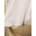 Free People Jordan White Burnout V-cutout T-shirt Photo 10