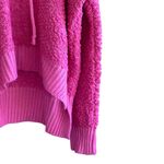 POL Women’s Popcorn Knit Hi-Low Hooded Sweater Photo 7