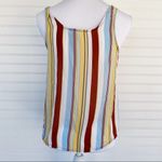 Pink Rose Colorful striped Sleeveless top Small Photo 3