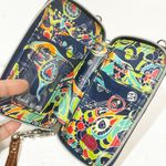 Sakroots  Multicolor Floral Multi Pocket Snap Wristlet Wallet Photo 1