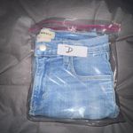 L'Agence  Sada High Rise‎ Cropped Slim Raw Hem Jeans Straight Light Wash Size 25 Photo 10