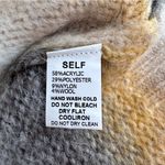 And The Why Striped Fuzzy Sweater size 1X/2X NWT Long Sleeve Grey White Yellow Gray Photo 11