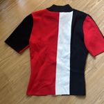 Solace London  Black Ribbed Collar Top Photo 3