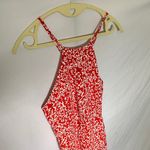 ZARA : Red & White Floral Patterned Dress- L Photo 13