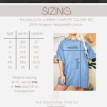 Comfort Colors  balloon dog cSpirit animal Design 
Sz Lg only 1 left in teal Photo 5