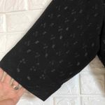 Maggie Barnes Black eyelet belted tunic top Or mini dress Women’s Size 1X Photo 5