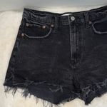 Abercrombie & Fitch ABERCROMBIE HIGH RISE MOM SHORT Stretch Denim Jean Shorts Women’s 28 / 6 Photo 2