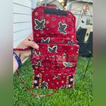 Vera Bradley Red Floral Crossbody Bag Photo 5