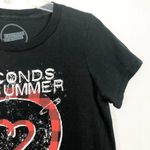 Bravado 5 Seconds of Summer Short Sleeve Black Tee Size L Photo 4