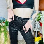 Boutique NEW Sequin Joggers Photo 11