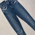 AGOLDE WOMENS Sophie Mid Rise Distressed Skinny Ankle Jeans size 24 Photo 3