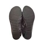 Munro  Flats Size 6.5‎ Ivy II Black Snake Slip On Flexible Photo 9