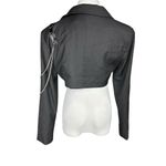 NWT Dark in Love Women's Black Devil Magic Sexy Crop Jacket Punk Biker Gothic M Size M Photo 5