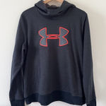 Under Armour  ColdGear Charcoal Fleece Loose Fit Hoodie Photo 0