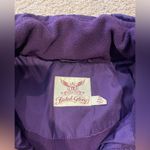 Faded Glory  Fleece Purple Puffer Winter Jacket Photo 1