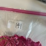 Soybu Athleisure Tennis Yoga Tank Dress Pink Floral Crisscross Strappy Stretch M Photo 6