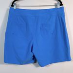 L.L.Bean Blue UPF 50+ UV Protection Shorts Hiking Outdoors Women Size 14 Photo 1