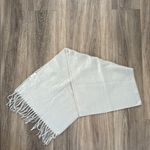 Style & Co Elegant Light Gray Fringe Scarf Photo 1