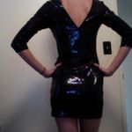 Forever 21 Sequined Black Dress Photo 7