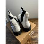 True Craft  Lug Boots 6.5 White Lizard Snake Print Booties‎ Photo 2