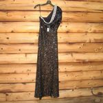 Sachin + Babi  Womens Greta Black Sequin Gown Dress Photo 9