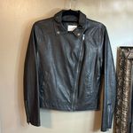 Universal Threads Universal Thread Target Black Non-leather Bomber Jacket Size Medium Photo 0