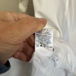 STAUD Clea White Collared Midi Shirt Dress Minimalist Chic Resort Wear Small Size 2 Photo 4