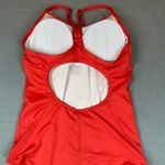 Baleaf Swimsuit Womens 32 Coral Red One Piece UPF 50 Athletic Training Swimwear Photo 6