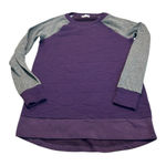 Pink Lotus  heathered fleece Raglan Photo 0