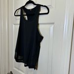 Lululemon Women’s Racerback Tank Top Black Mesh Hem Shirt Photo 2