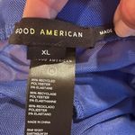 Good American WOMENS Wide Leg Mesh Coverup Pants Capri Blue Size XL Beach Swim Photo 1