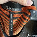 Scotch & Soda Orange‎ Striped Sparkly Top, Alt, Emo, Punk, Indie Sleaze, Medium, Scene Kid Photo 5