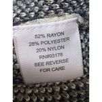 Philosophy Women's Black Camo Army Military Long Sleeve Sweater Top Size S Photo 4