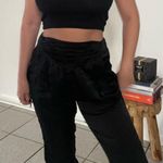 ZARA Satin Kimono Trousers Photo 1