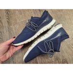 Cole Haan  Women's Zerogrand Quilted Lace Up Sneakers Shoes 7.5B Navy Blue Photo 2