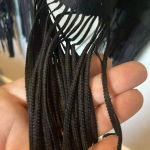 Moss Rose Black Mesh Boho Tassel Kimono One‎ Size Fringe Western Whimsigoth Maxi Photo 5