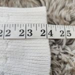 Nasty Gal Knit Collared Cropped Cardigan Sweater White Size 18/20 Photo 8