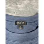 Wildfox Sweatshirt Womens Small Blue Rainbow Crewneck Pullover Graphic Soft New Photo 1