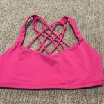 Lululemon Sonic Pink Free To Be Serene Bra Photo 0