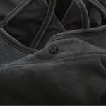 Lululemon Blue To Grey Hombre Strappy Back Yoga Fitness Athletic Tank Top Size 6 Photo 4