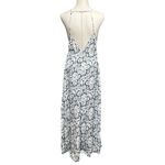 En Creme Maxi Length Sun Dress Blue White Medium Photo 3