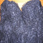 Mac Duggal  20287 Embellished Cold Shoulder Sweetheart A Line Gown Blue Photo 7