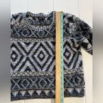 Lucky Brand  Geometric Sweater, Size S, EUC Photo 3